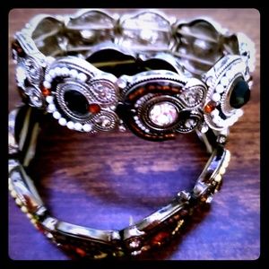 Two Stretch Bracelets to Dress-Up or Dress-Down